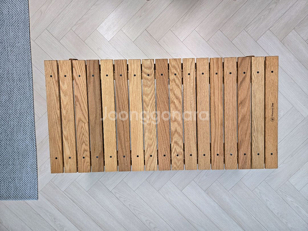 내추럴데이 캠핑용 우드 테이블--6