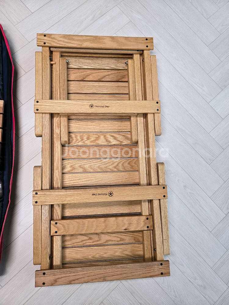 내추럴데이 캠핑용 우드 테이블--8