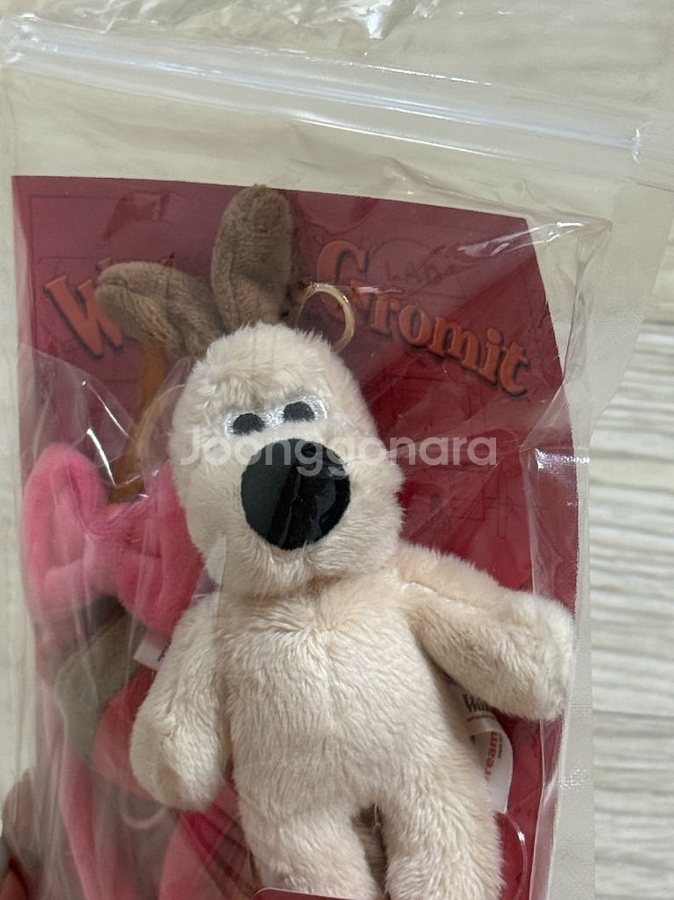 투썸 월레스와 그로밋 키링 인형 핑크리본 투썸플레이스--2