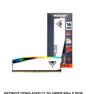 ddr5 6000 CL30 VIPER Elite5 RGB 16gb메모리 32gb 국내정발
