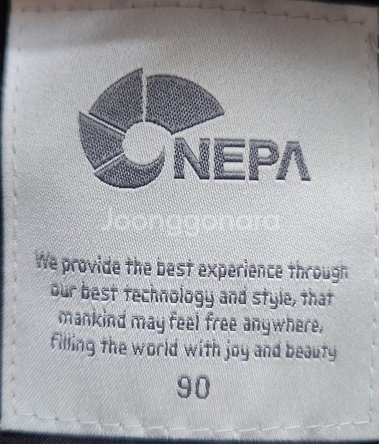 [네파] 90 55 여 구스다운너구리털롱패딩--2