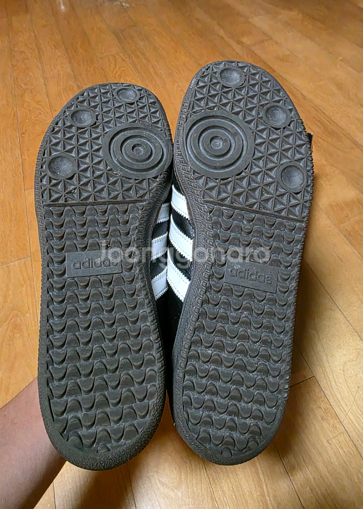 [단시간 1회 착용]아디다스 삼바 ADV 블랙 265--3