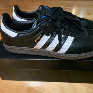 [단시간 1회 착용]아디다스 삼바 ADV 블랙 265