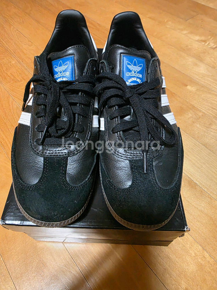 [단시간 1회 착용]아디다스 삼바 ADV 블랙 265--1