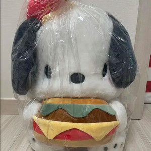 산리오 햄버거 포차코 인형