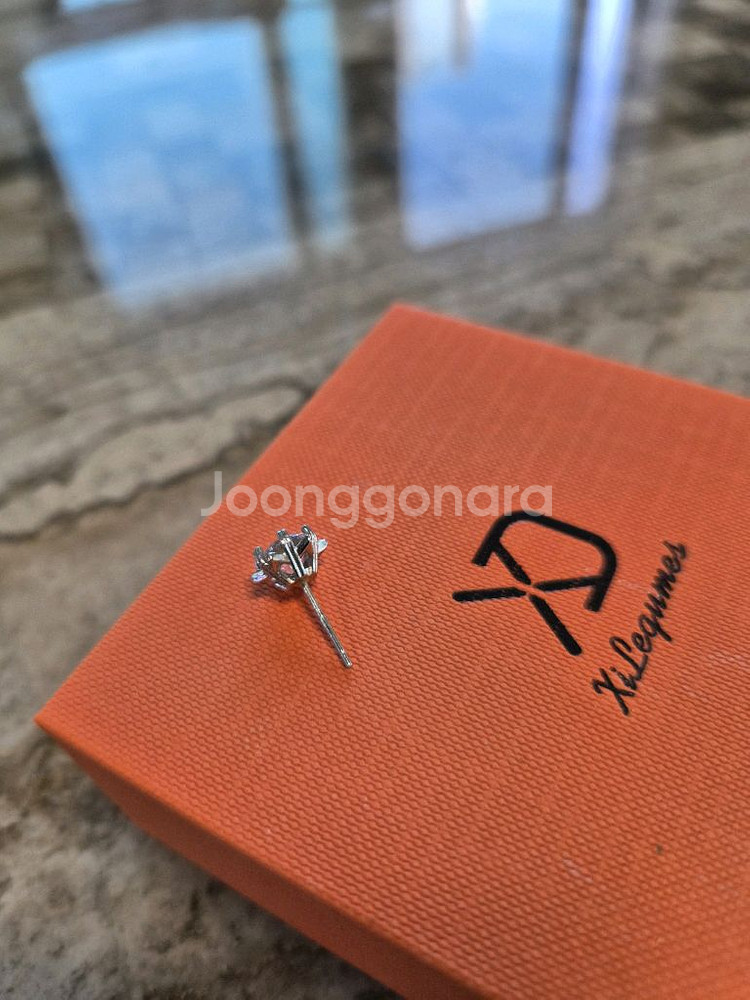 모이사나이트 다이아몬드 귀걸이--2