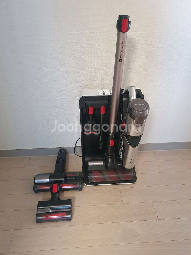 삼성 파워건150w 무선 진공청소기 팝니다--0