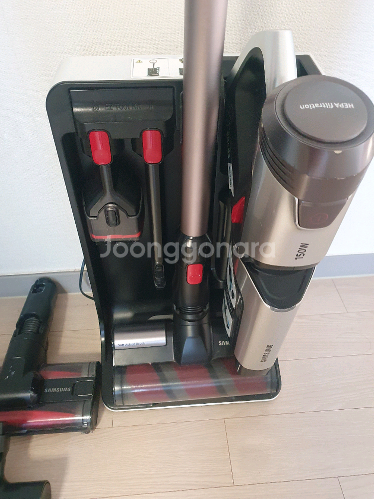 삼성 파워건150w 무선 진공청소기 팝니다--1