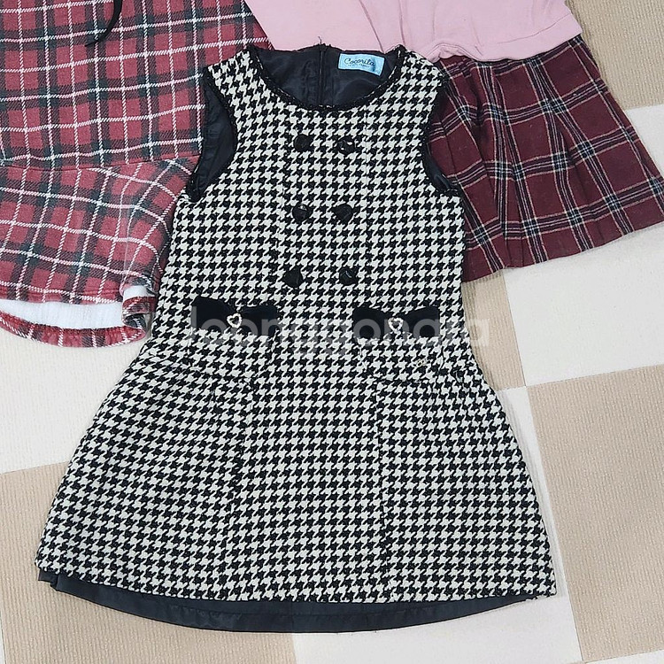 겨울 기모원피스 130 여아옷정리--4