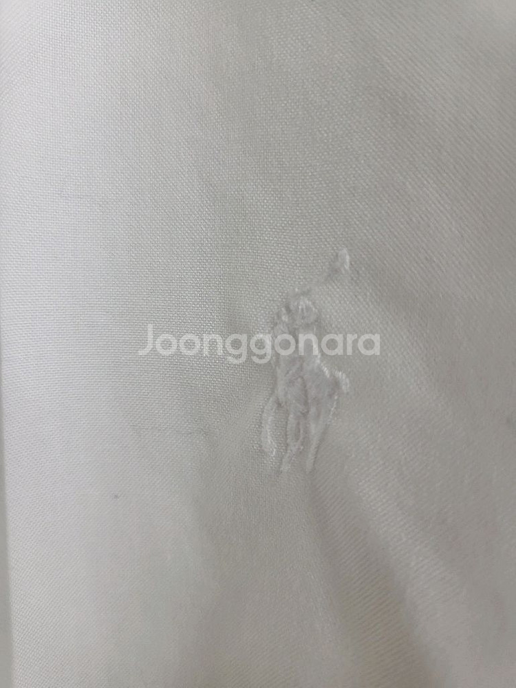 폴로랄프로렌 논아이론 화이트셔츠 사이즈100--3