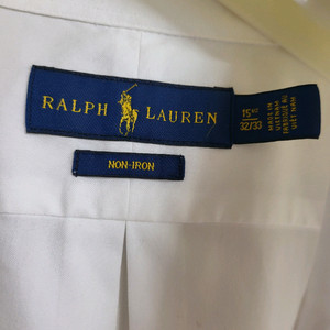 폴로랄프로렌 논아이론 화이트셔츠 사이즈100