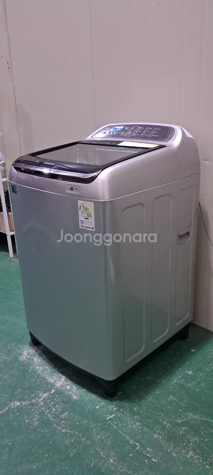 2716 삼성 16KG 통돌이세탁기(메탈실버)--2