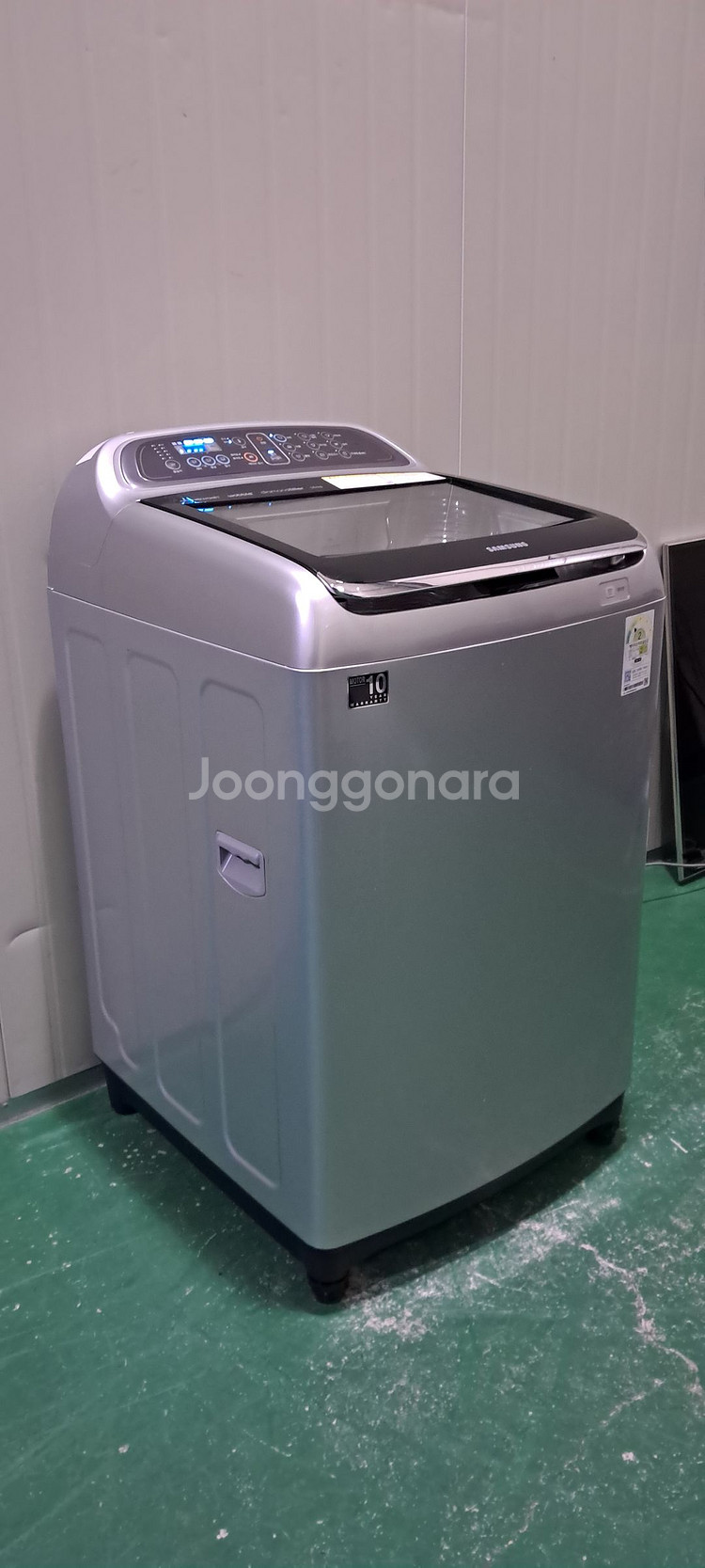 2716 삼성 16KG 통돌이세탁기(메탈실버)--1