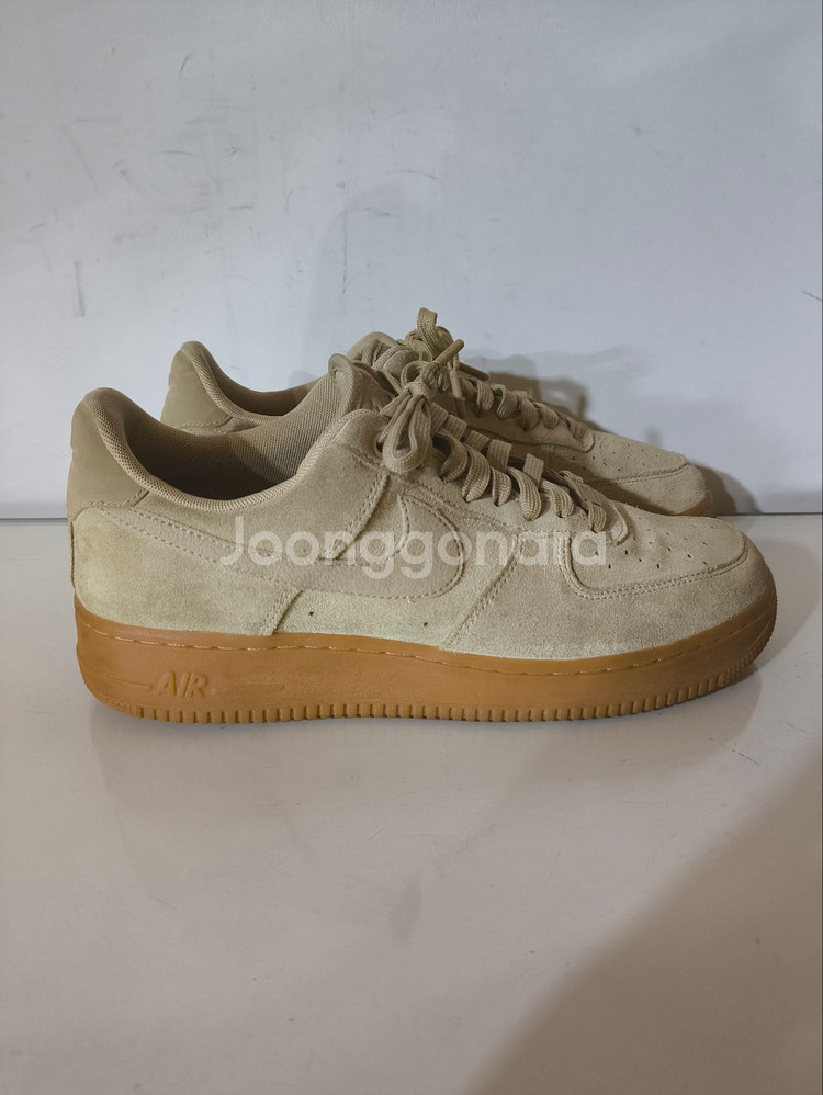 265mm 나이키 에어포스 스웨이드 머쉬룸 된장포스--1