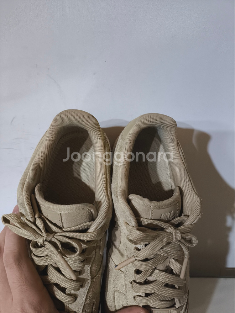 265mm 나이키 에어포스 스웨이드 머쉬룸 된장포스--5