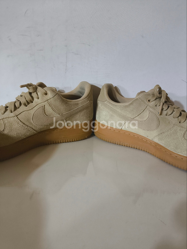 265mm 나이키 에어포스 스웨이드 머쉬룸 된장포스--6