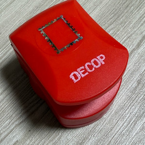 Decop 데콥 우표 스탬프 모양 펀치
