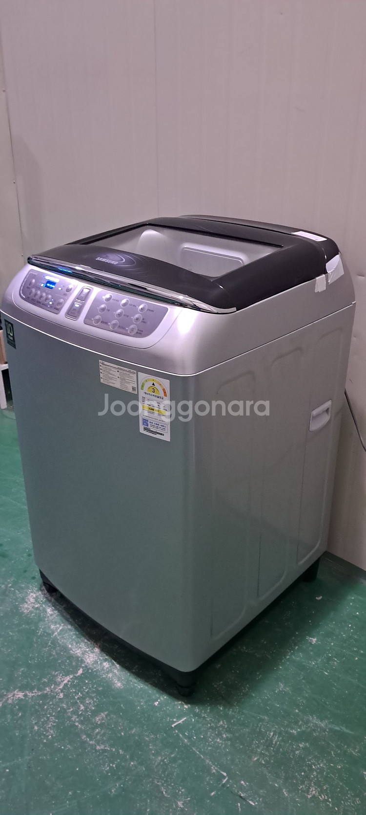 2717 삼성 16KG 통돌이세탁기(메탈실버)--2