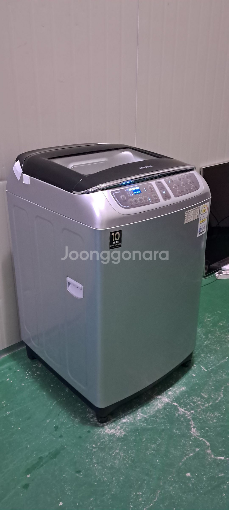 2717 삼성 16KG 통돌이세탁기(메탈실버)--1