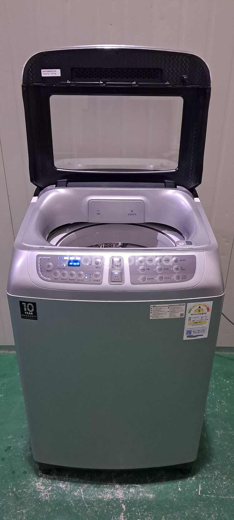 2717 삼성 16KG 통돌이세탁기(메탈실버)--4