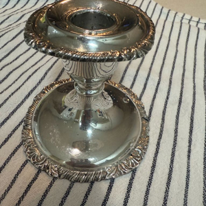 빈티지 앤틱 실버 촛대(실버플레이트)