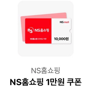 NS홈쇼핑 1만원 할인 쿠폰 (25년10월)
