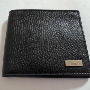 (새상품)(정품)구찌 은장 남성 반지갑 블랙