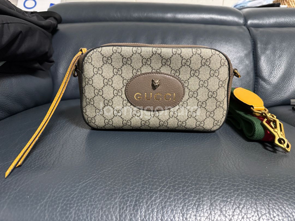 구찌 GG 캔버스 미니백--0