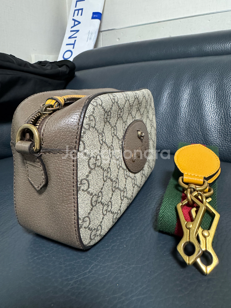 구찌 GG 캔버스 미니백--1