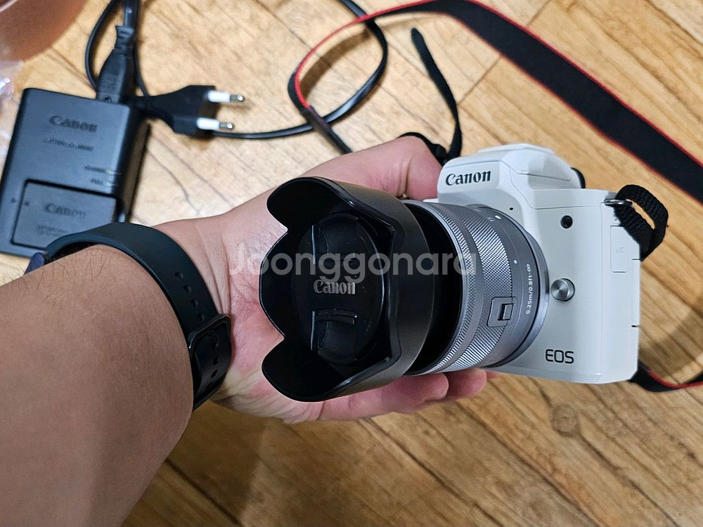 캐논 EOS M50마크2 미러리스 카메라렌즈18-45mm,필터--1