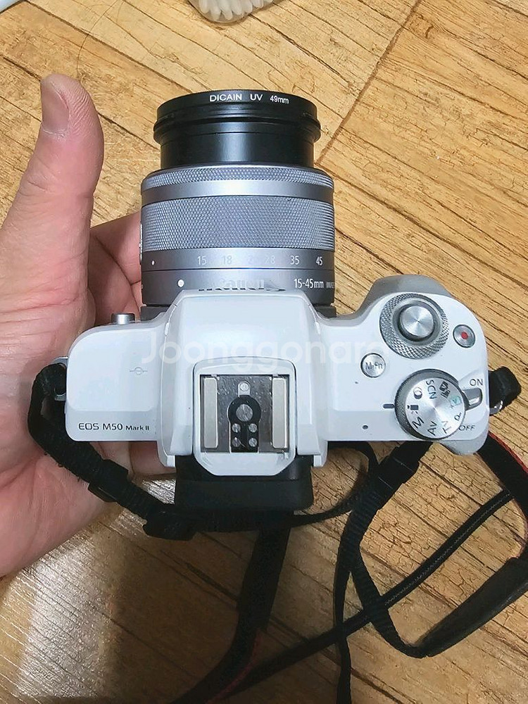 캐논 EOS M50마크2 미러리스 카메라렌즈18-45mm,필터--2