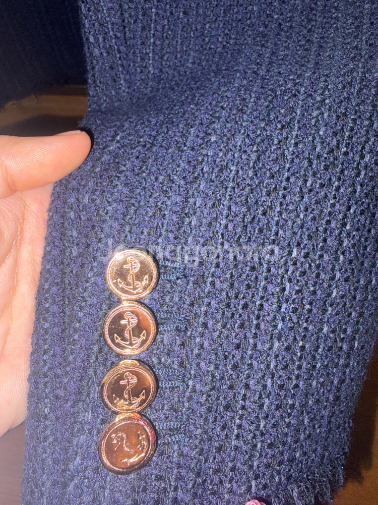 톰브라운 트위드 자켓--3