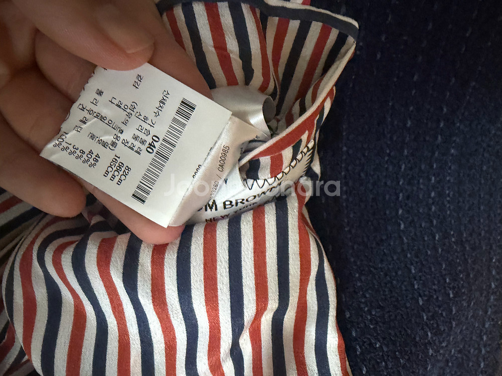 톰브라운 트위드 자켓--4