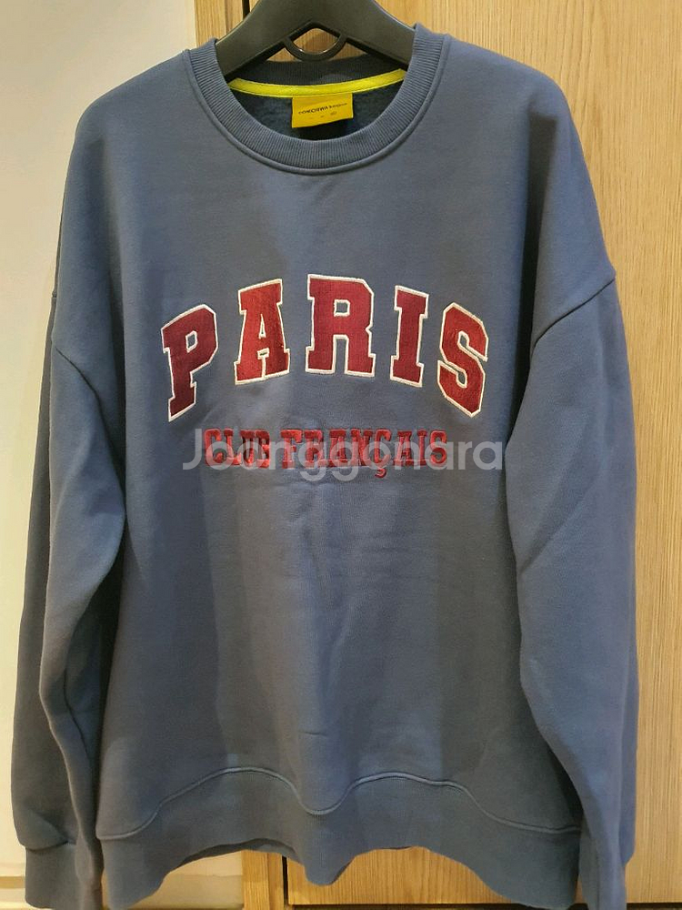 CONICHIWA bonjour 파리 맨투맨 판매합니다--0