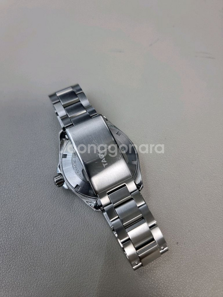 태그호이어 아쿠아레이서 쿼츠 청판 41mm--1