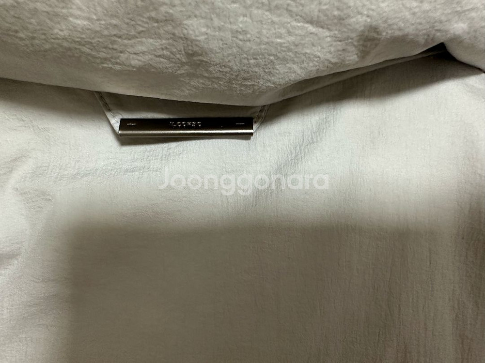 일꼬르소 22Fw 구스다운 오버핏 숏 다운 하이넥 패딩--3