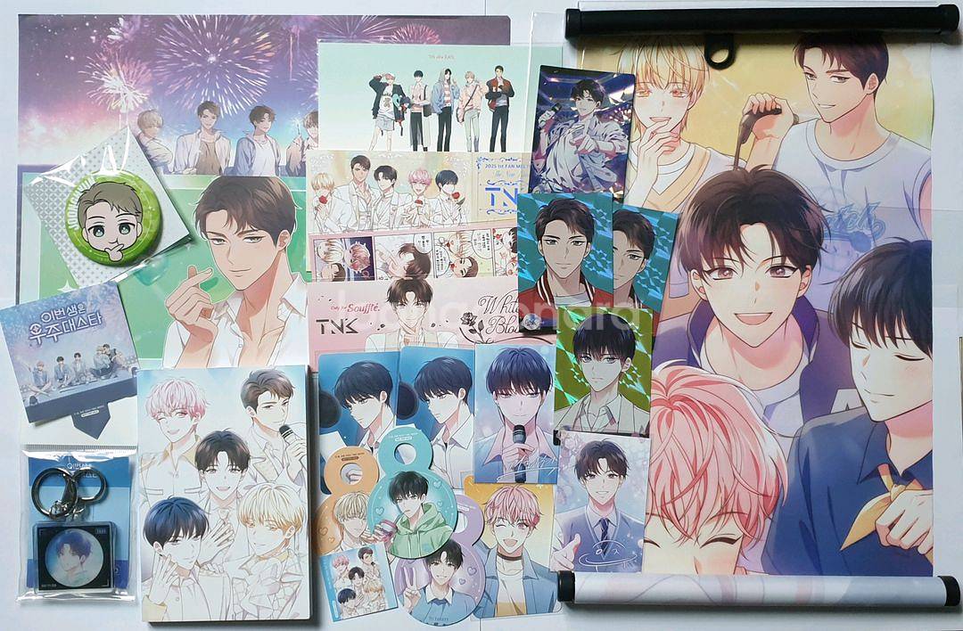 이생우 이번생은 우주대스타 콜라보카페 굿즈 일괄 판매--0