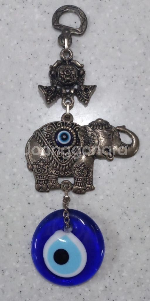 터키 코끼리 장식품, 도자기 냄비받침--0