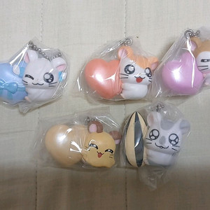 햄토리 하트가챠 피규어 풀셋5종