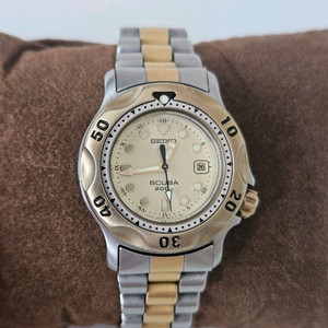 빈티지 세이코 금장 스쿠바