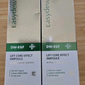 이지듀 DW-EGF 리프트 코어 앰플 새상품 2개