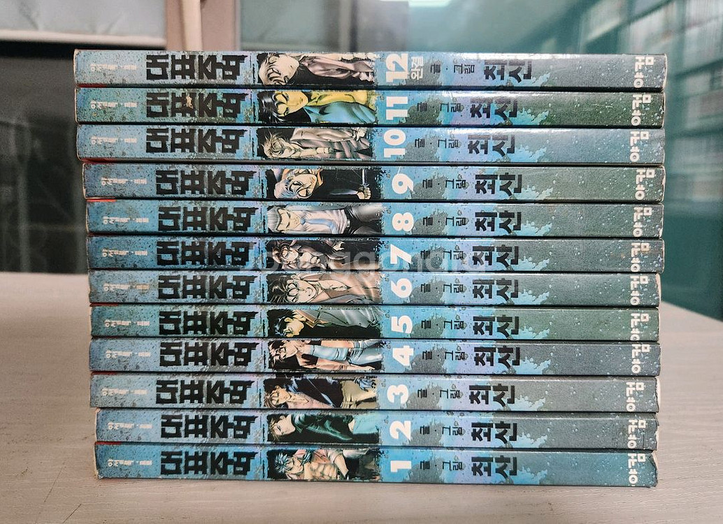 [성인만화책] 최산의 대표주먹 전권 12권 완결 판매--0