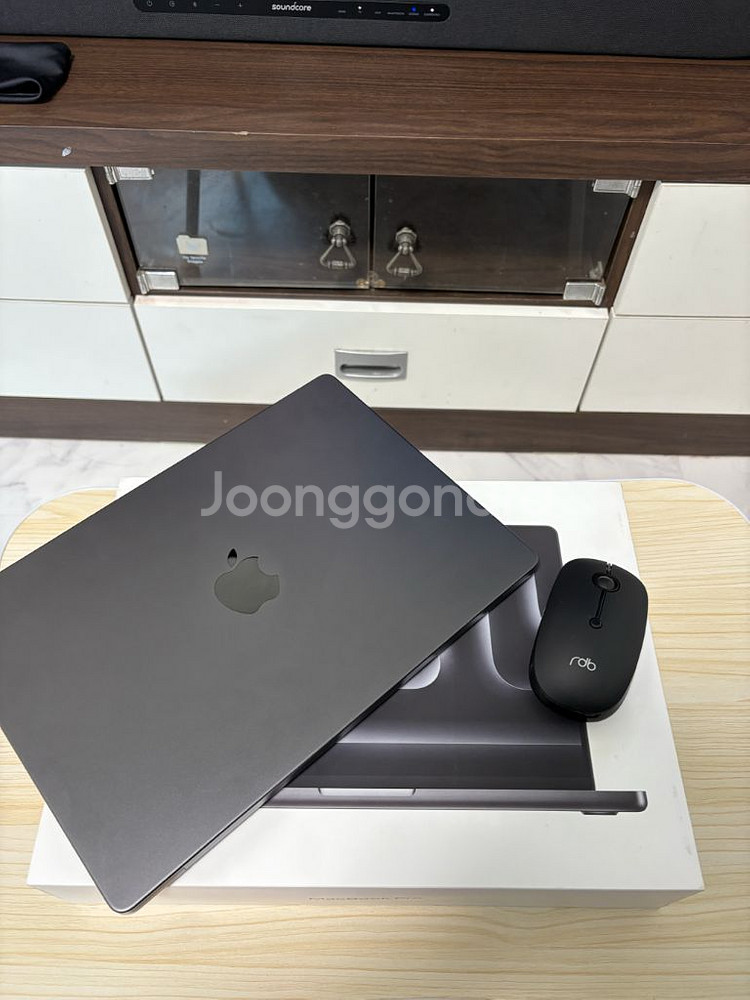 맥북 프로14 M3 pro 고급형 새상품급 풀박스 판매--0