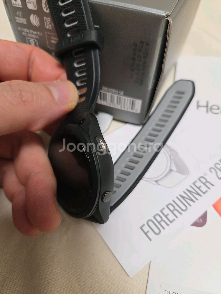 가민 265 블랙 (1회사용)--2