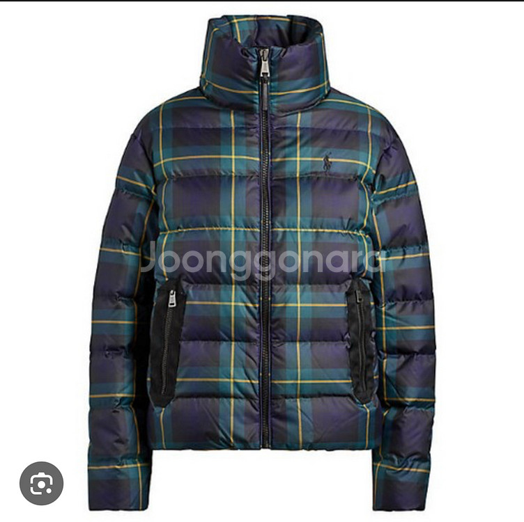 폴로 여성 패커블 퀼트 다운 재킷--9