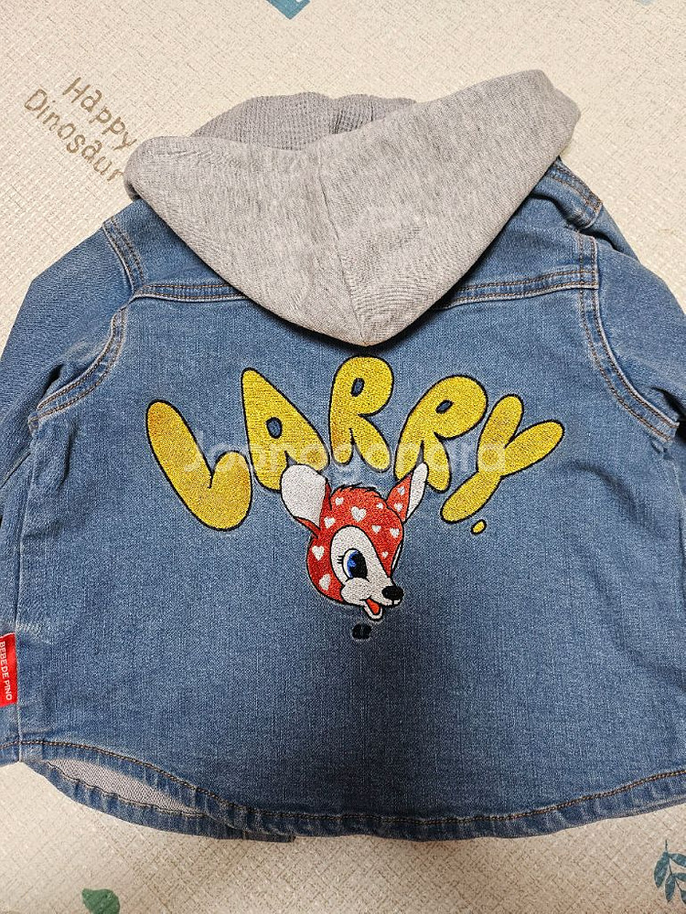 베베드피노 래리 후드 데님 자켓 110--1