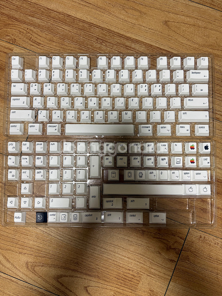 사오파오 체리 프로파일 애플 키캡 (135키)--1