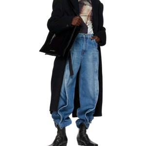 와이프로젝트 바나나 데님 팬츠