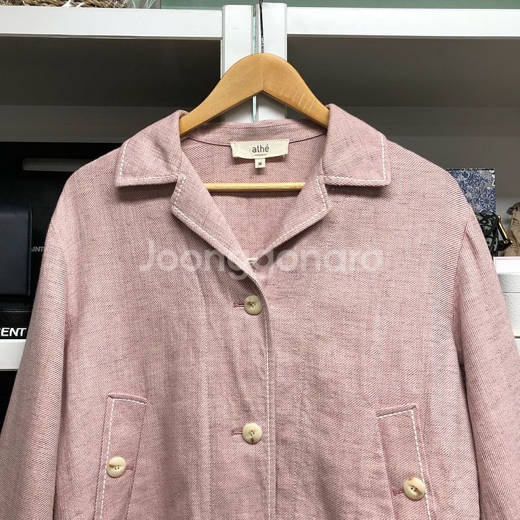 athe 바네사브루노 아떼 핑크컬러 자켓--1