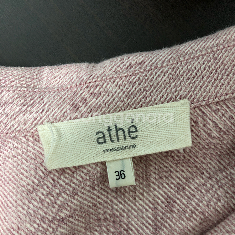 athe 바네사브루노 아떼 핑크컬러 자켓--7